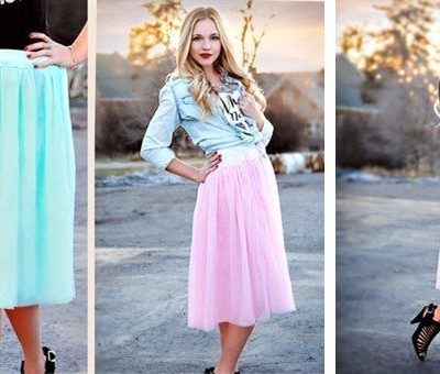 Spring Tulle Skirt Only $19.99!