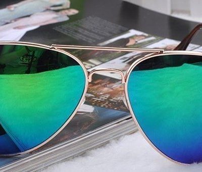 Mirrored Aviator Sunglasses UV400 – 10 Choices Only $3.95!