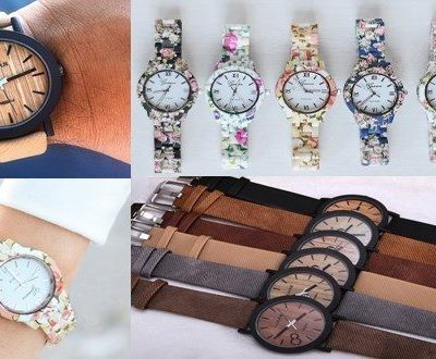 Watch Blowout – Floral Band Or Wooden Face Watches Only $7.99!