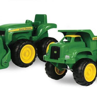John Deere Sandbox 2 Pc Truck & Tractor Set Only $9.39!!
