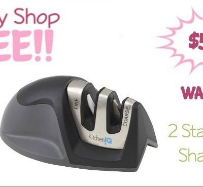 2 Stage Knife Sharpener $5.99!