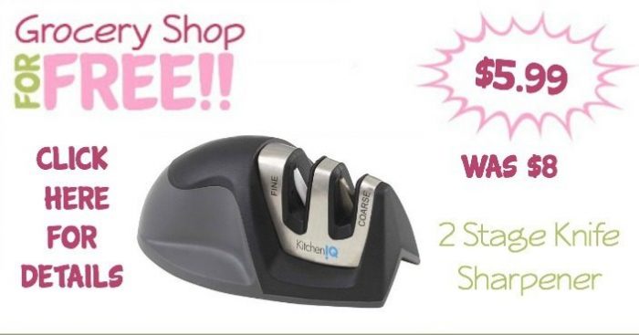 2 Stage Knife Sharpener $5.99!