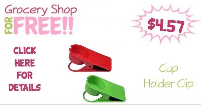 Cup Holder Clip Only $4.57 + FREE Shipping!