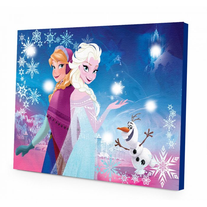 Disney Frozen LED Light Up Canvas Wall Art Just $9.98 Down From $29.98 At Walmart!