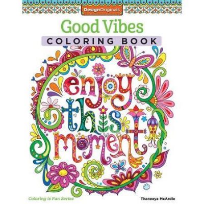 Good Vibes Coloring Book Just $5.99 At Walmart!