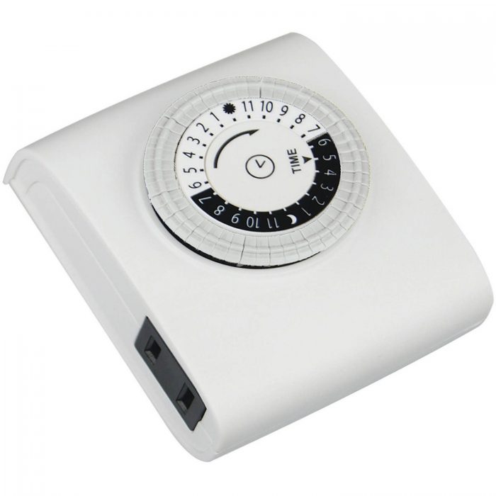 Indoor Mechanical Timer with 1 Polarized Outlet Just $2.28! Down From $4.88!