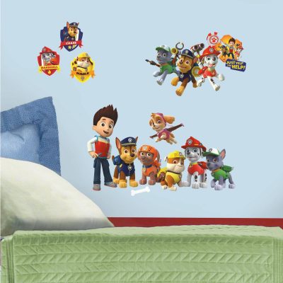 Paw Patrol Peel and Stick Wall Decals Just $8.88! Down From $13.99!