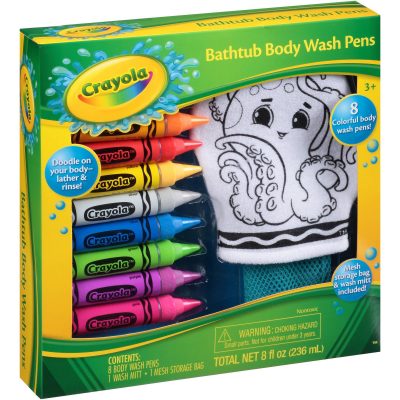 Crayola Bathtub Body Wash Pens Gift Set Just $5.15! Down From $9.88!