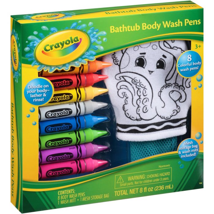 Crayola Bathtub Body Wash Pens Gift Set Just $5.15! Down From $9.88!