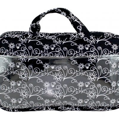 Black Floral Organizing Bag Only $7.99!