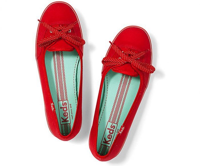Keds Teacup In Red Just $45 Plus FREE Shipping!