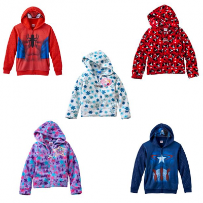 Kids Characters Fleece Jackets Just $7.06!