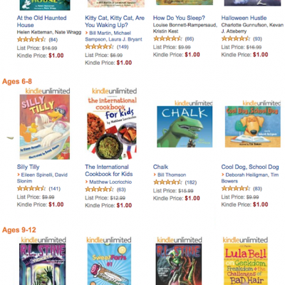 Kids eBooks Just $1! (reg. $4.99 – $17.99)
