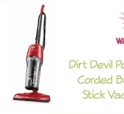 Dirt Devil Power Air Corded Bagless Stick Vacuum Just $26.50 (Was $50)!