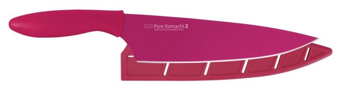 Pure Komachi 2 Series 8" Chef's Knife, Fuchsia Now Only $9.79!