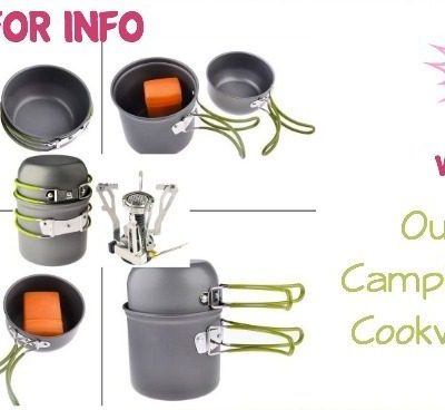 Outdoor Camping Stove Cookware Set Only $23.95 (Was $40)