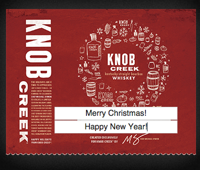 FREE Personalized Knob Creek Labels!