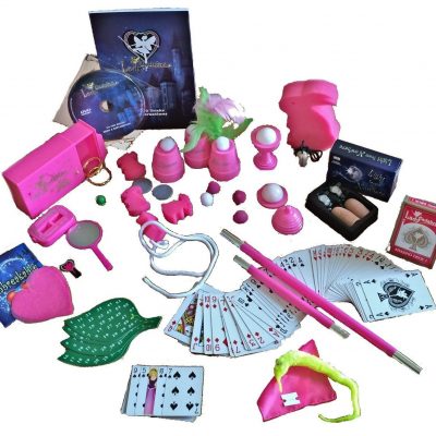 Lady Cadabra 200 Trick Pink Magician Set w/ Instructional DVD Only $24.99 (Reg. $50)
