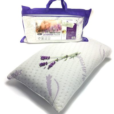 Memory Foam Lavender Infused Pillow Only $24.99 Down From $79.00! Ships FREE!