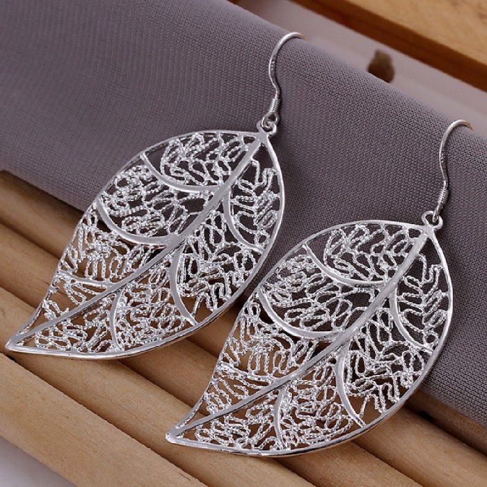 Filigree leaf Dangle Earrings Only $3.15! Ships FREE!