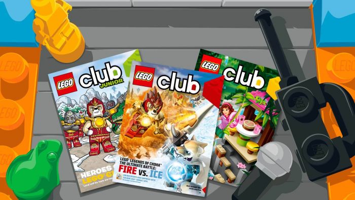 FREE 2 Year Subscription To Lego Club Magazine!