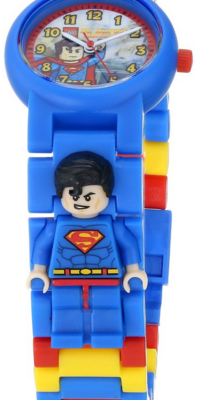 LEGO Kids’ DC Universe Super Heroes Superman Plastic Watch Just $15 Down From $25!