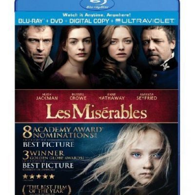 Les Misérables DVD $4.99 or Blu-Ray $6.99!