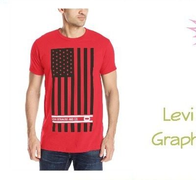 Levi Men's Graphic Tees Now Just $14.99!