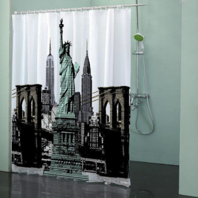Statue of Liberty Shower Curtain Only $42.60! Ships FREE!!