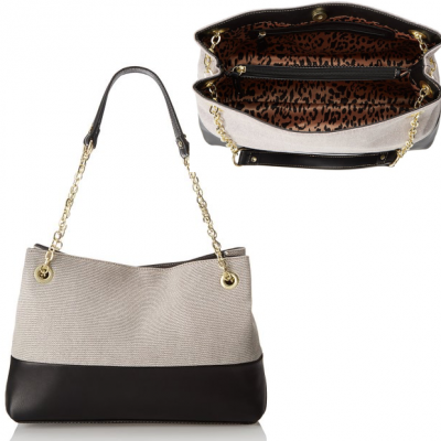 Emilie M. Roxanne Linen Shoulder Bag Just $24.82!