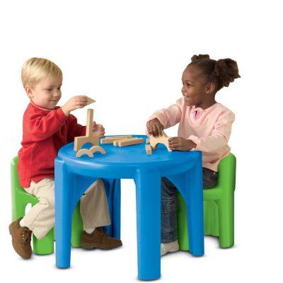 Little Tikes Bright ‘n Bold Table & Chairs, Green/Blue Just $39.92 PLUS FREE Shipping!  Down From $52!