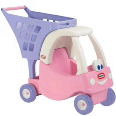Little Tikes Cozy Shopping Cart Pink/Purple Just $25.12 Down From $41!