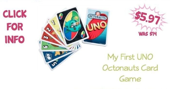 My First UNO Octonauts Card Game Just $5.97 Was ($14)!