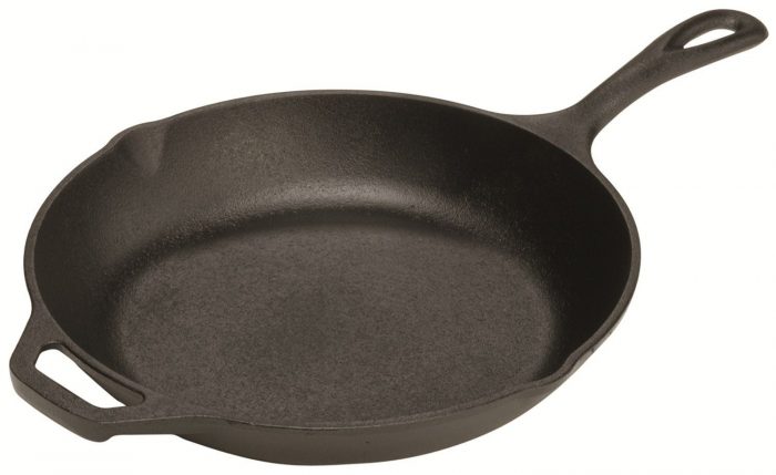 Lodge Pre-Seasoned Cast-Iron Chef's Skillet, 10-inch Only $14.97!