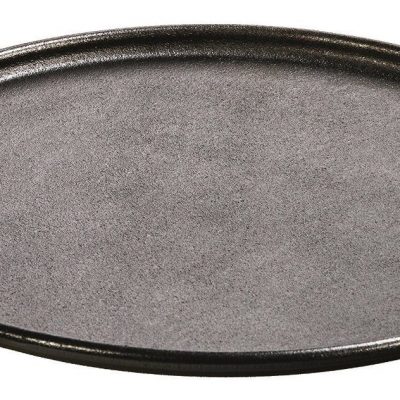 Prime Exclusive! Lodge Pro-Logic P14P3 Cast Iron Pizza Pan, Black, 14-inch Only $29.74! (Reg. $50!)