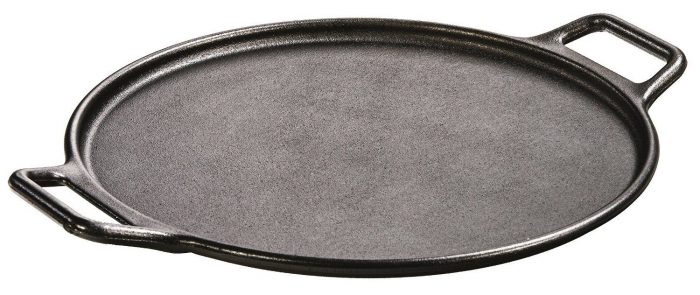 Lodge Pro-Logic P14P3 Cast Iron Pizza Pan, Black, 14-inch Only $29.74! (Reg. $50!)