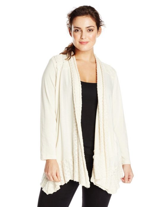 Lucky Brand Women's Plus-Size Sweater Wrap Only $19.97! (Reg. $99)