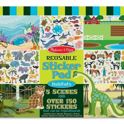 Melissa & Doug Habitats Reusable Sticker Pad Only $4.99 Plus FREE Shipping!