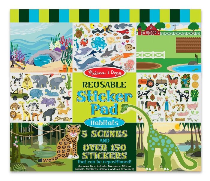 Melissa & Doug Habitats Reusable Sticker Pad Only $4.99 Plus FREE Shipping!