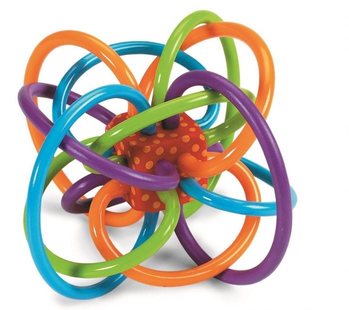 Manhattan Toy Winkel Rattle and Sensory Teether Activity Toy Only $7.59