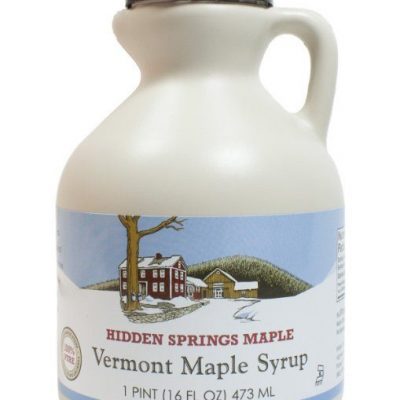 Hidden Springs Natural Vermont Maple Syrup, Fancy Grade Just $13.08!