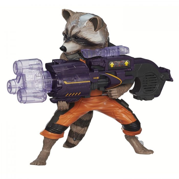 Marvel Guardians of The Galaxy Big Blastin' Rocket Raccoon Figure Only $11.44!