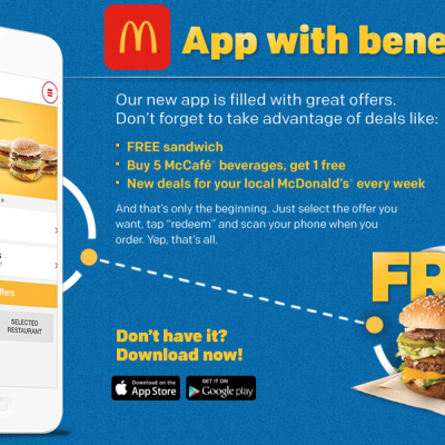 FREE Sandwich From McDonald’s!