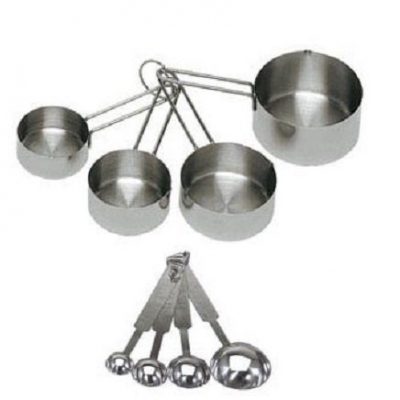Stainless Steel Measuring Cup & Spoon Set 8 Pc Just $6.99 (Reg. $9.95)!