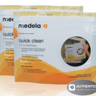 Medela Quick Clean Micro-Steam Bags – 2 Pack Of 5 Ea Only $10.35 Shipped FREE!