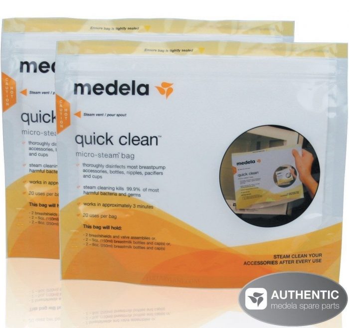 Medela Quick Clean Micro-Steam Bags - 2 Pack Of 5 Ea Only $10.35 Shipped FREE!