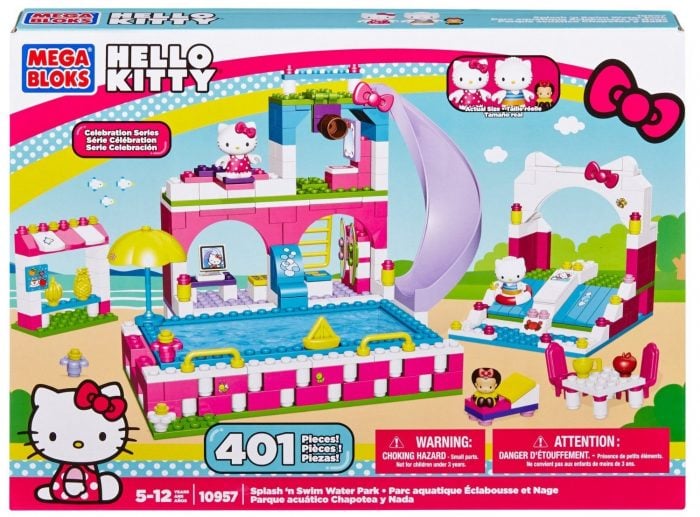 Mega Bloks Hello Kitty Splash N’ Swim Water Park Only $14.99! (reg. $30!)