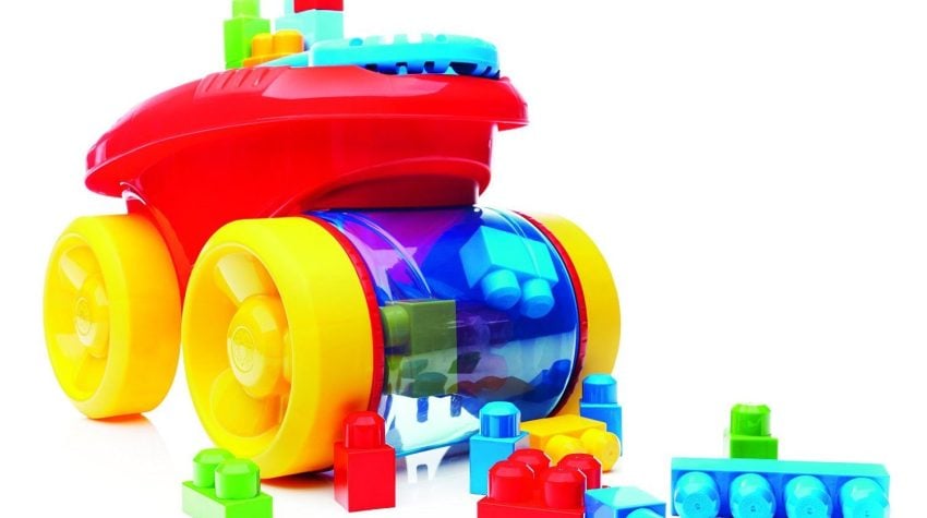 Price Drop! Mega Bloks Block Scooping Wagon Building Set Now Only $24! Down From $35!
