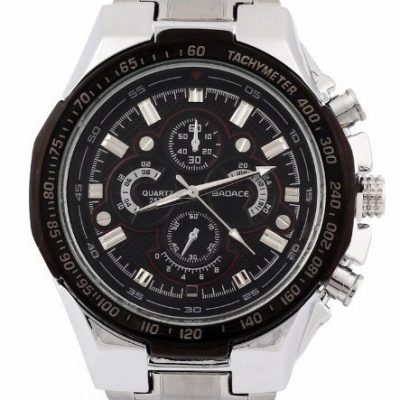 Men’s Stainless Steel Watch Just $13.99!