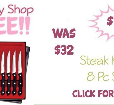 8 Pc Steak Knife Set Just $13.95! (Reg. $32)